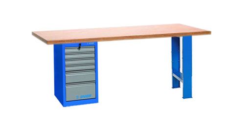 Unior Werkbank 1x6 Schubladen