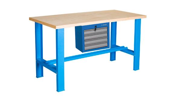 Unior Werkbank 1x4 Schubladen
