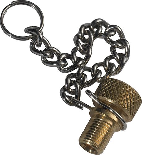 SKS Pompend Hang Nippel M Halskette Kupfer