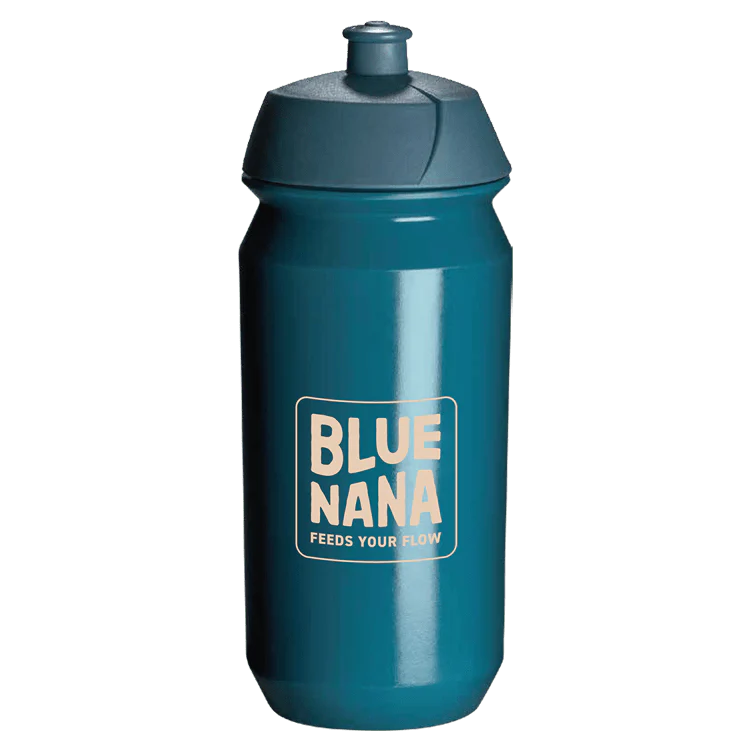 Blaue Nana-Wasserflasche