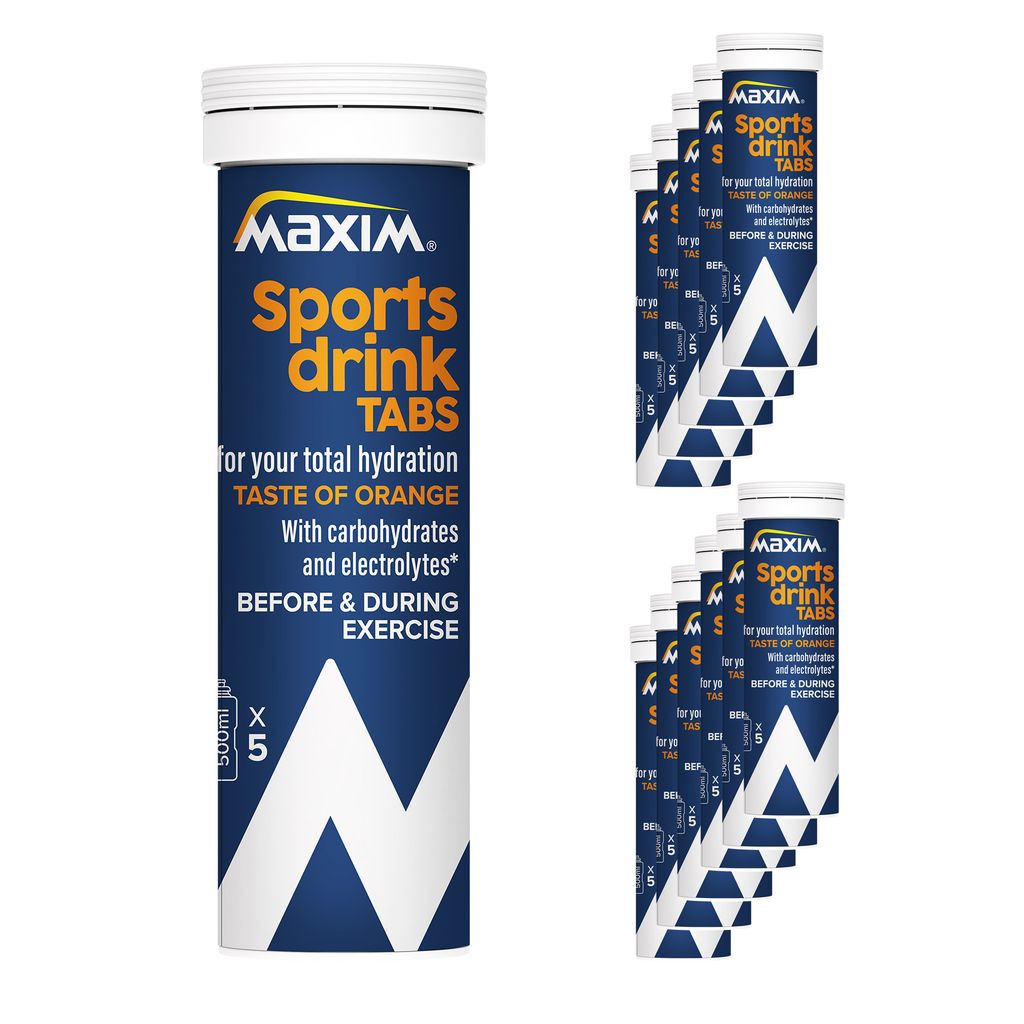 Maxim Tabletten Energy Orange 100gr Tube ds a 12