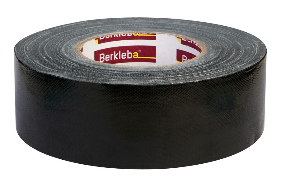 Berkleba-Bandleinen, 50 x 25 m, schwarze Rolle