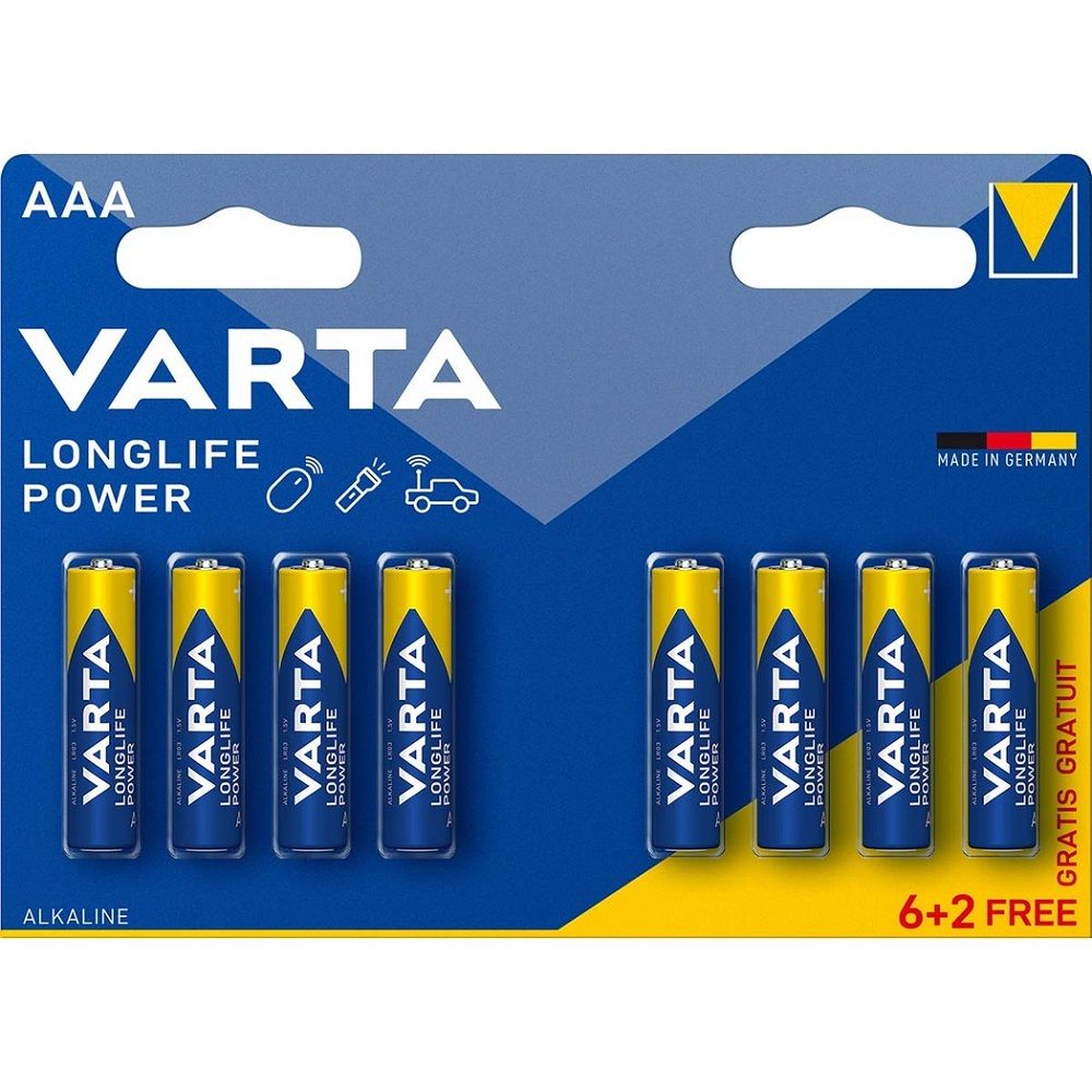 Batt Va LongLife Power LR03 AAA Bleistift KRT A 8