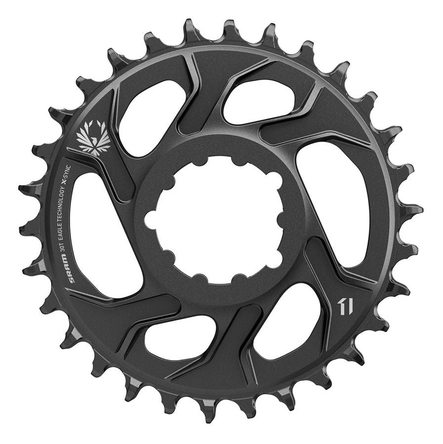 SRAM-Kettenring X-Sync 2 Alu, 30t., Schwarz