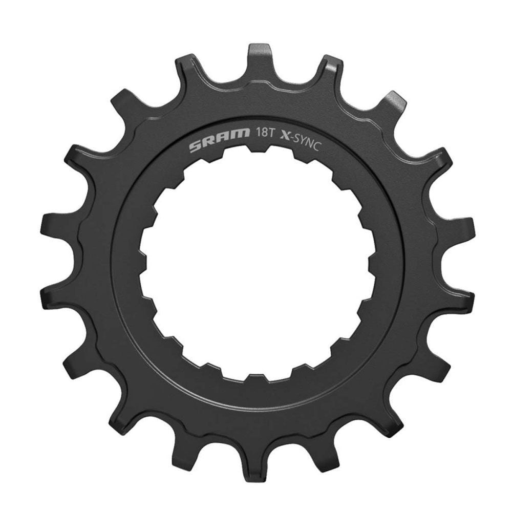 Sram Sprocket F.bosch 18t., Stahl, Schwarz