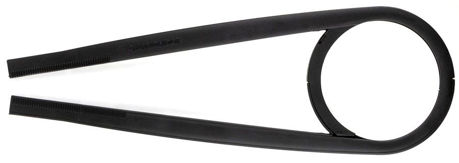 HEBIE Chainglider 350 - Fahrrad-Kettenschutz 455mm Schwarz