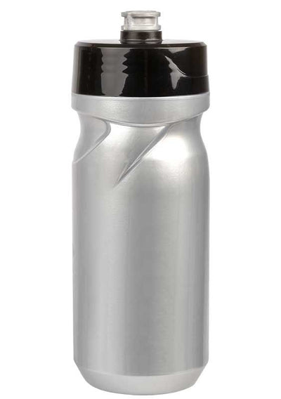 Polisport Wasserflasche mit Schraubverschluss S600 600 ml Silber Schwarz