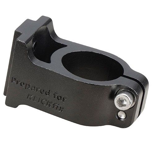 Klickfix Ball Head Tube Adapter Anschluss vor stamm sen