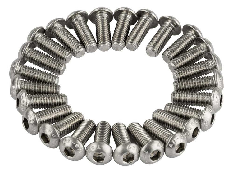 Anp-Schraube M6x16 Innensechskant Edelstahl ISO7380-1 A2-070 DS A 25