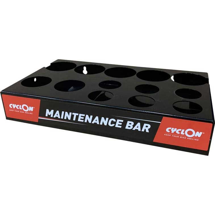 Cyclon Aufbewahrungsbox Maintenance Bar Stahl schwarz rot