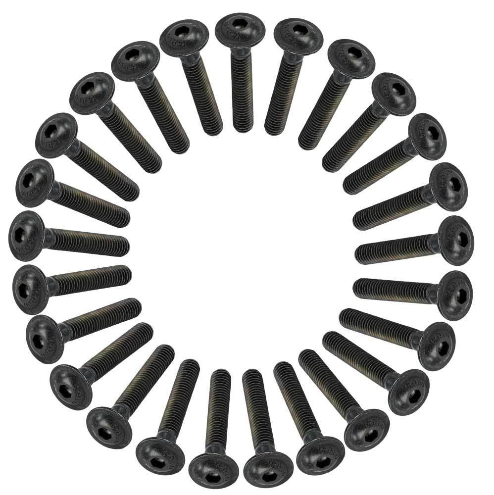 Schraube M5x30 Innensechskant ISO7380-2 10.9 Zink zw ds a 25