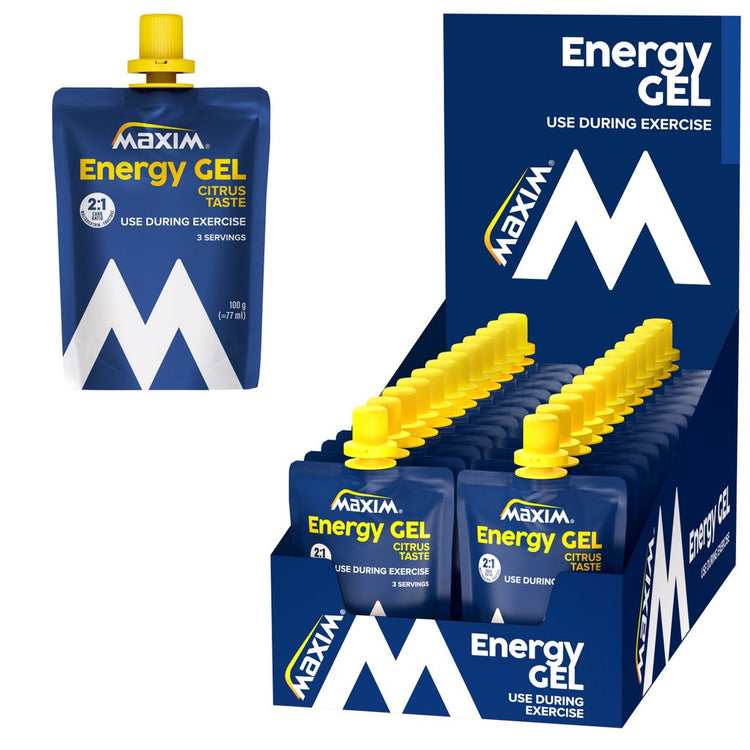 Maxim Energy Gel Citrus 100gr ds a 24