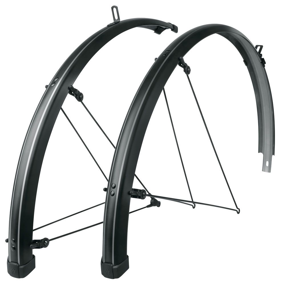 Sks bleumels stripes 45mm Schutzblechset, schwarz
