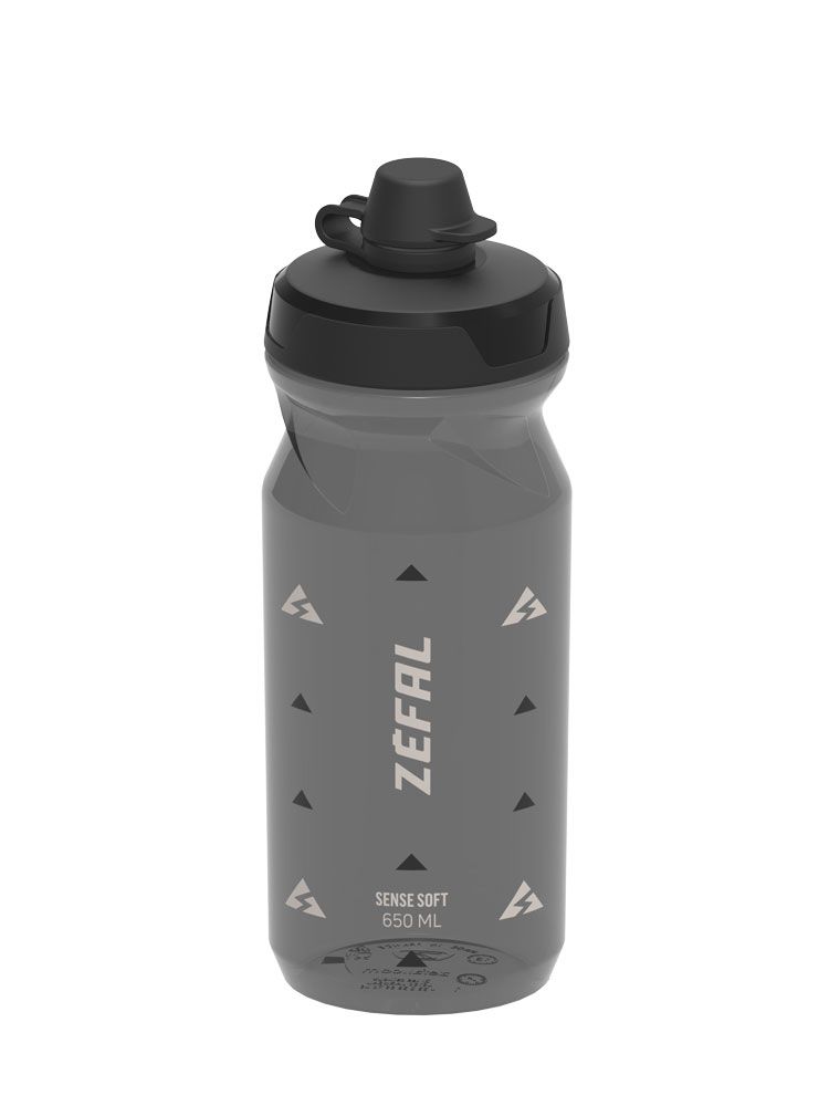 Zéfal Flasche Sinn sanft 650 ml ohne Schlamm schwarz
