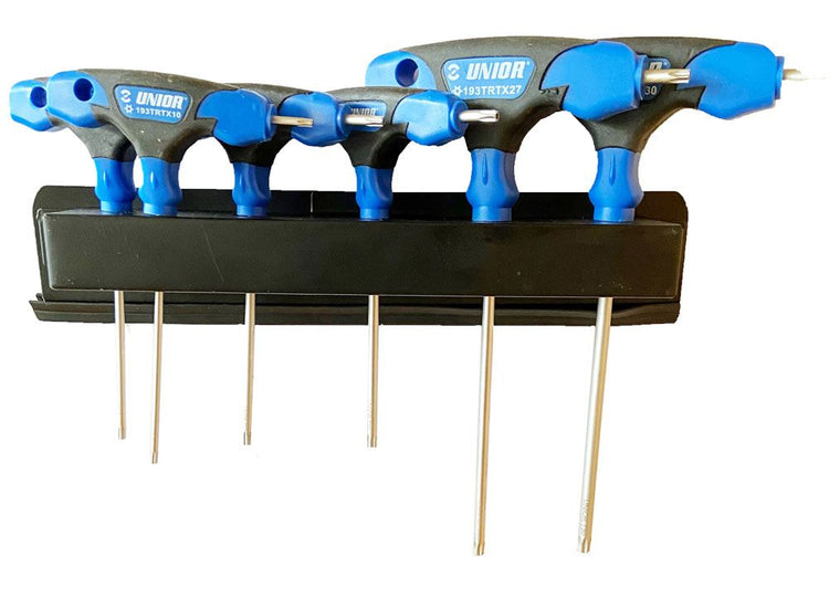 Unior GRS Torx-Schlüsselsatz T-Modell M Loch M H 6-tlg