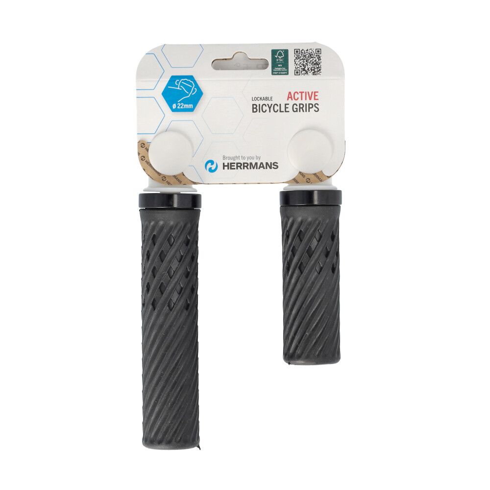 Herrmans Handle Set Luna Lock DD40 130 90 mm schwarz schwarz schwarz