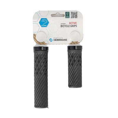 Herrmans Handle Set Luna Lock DD40 130 90 mm schwarz schwarz schwarz