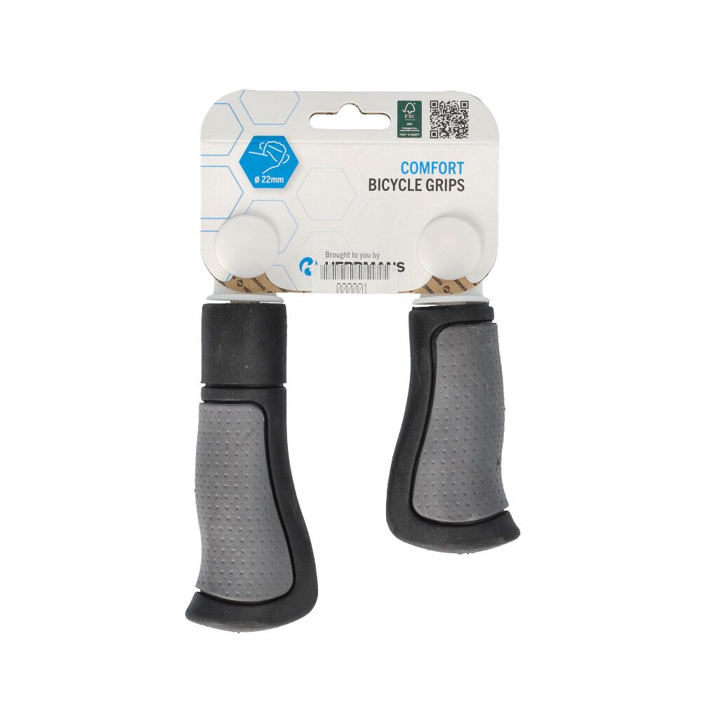 Herrmans verarbeitet Ergo DD08 90 120 mm schwarz grau