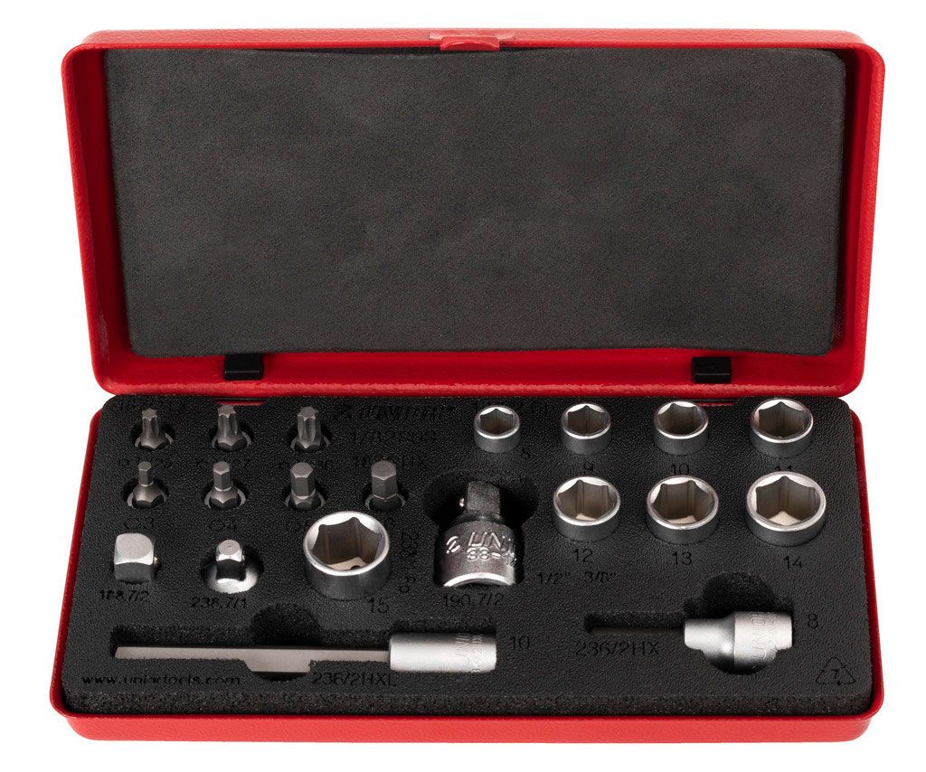 GRS Unior Bitset Dopset und Adapter