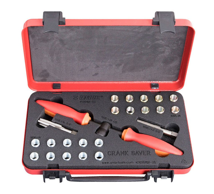 Unior GRS Kurbelschoner-Set, Pedalbuchsen-Windeisen