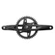 Sram Kurbelgarnitur Rival 1 Xplr Axs E1 Krg PM Rival Xplr E1 42z 165 mm breiter Dub