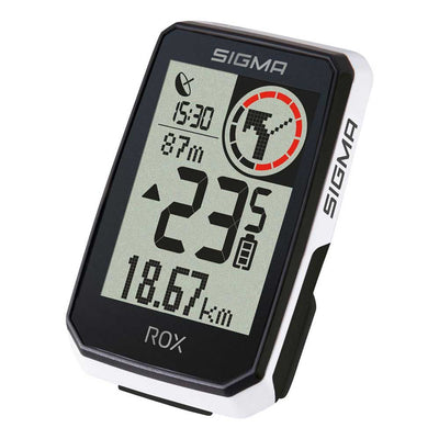 Sigma Fahrrad Computer Rox 2.0 Ausdauer weiß