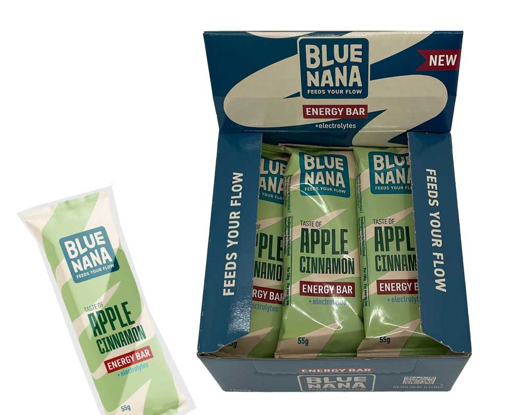 Blue Nana Bar Energy Apfel-Zimt 55gr ds a 12