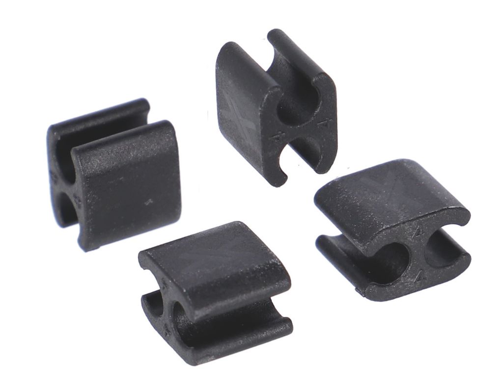 XLC KABED -Kabelclip 4mm sw ds a 4 BRX120