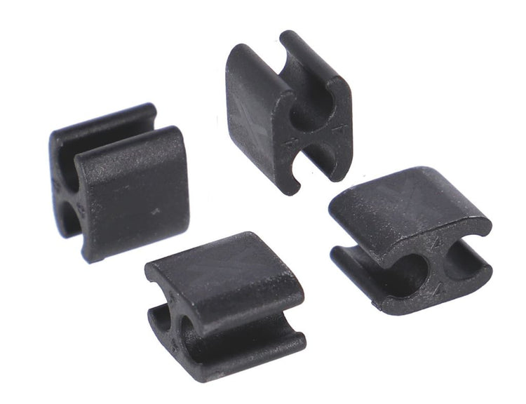 XLC KABED -Kabelclip 4mm sw ds a 4 BRX120