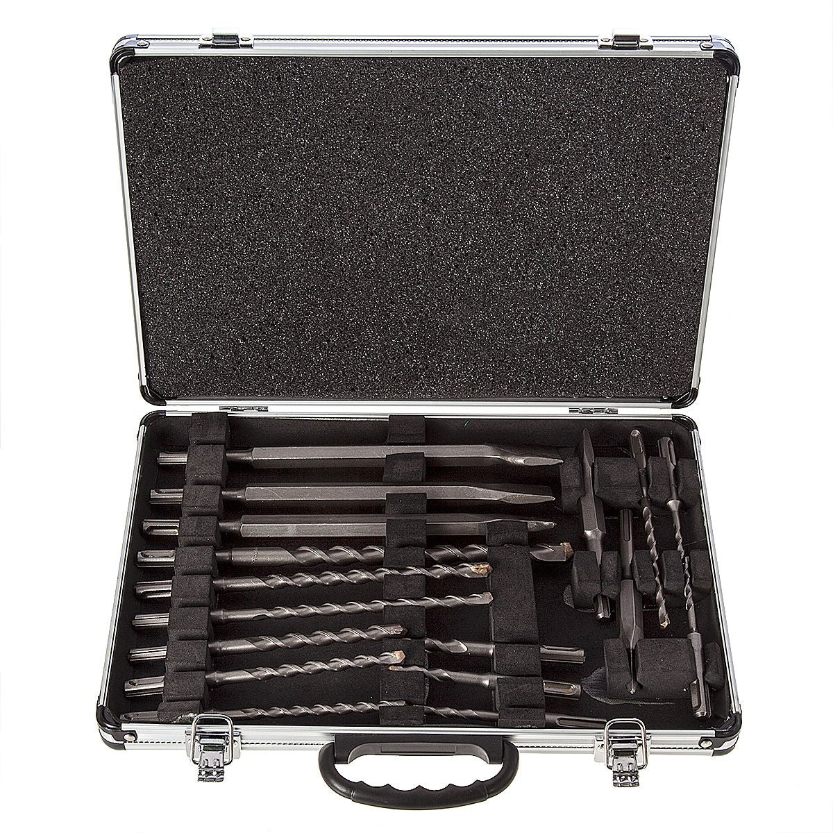 Makita Zubehör D-21200 SDS-Plus 17-teiliges Meißel- und Bohrerset im Koffer – D-21200