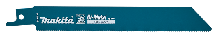 Makita Zubehör Säbelsägeblatt Stahl 150 mm – D-51633 D-51633