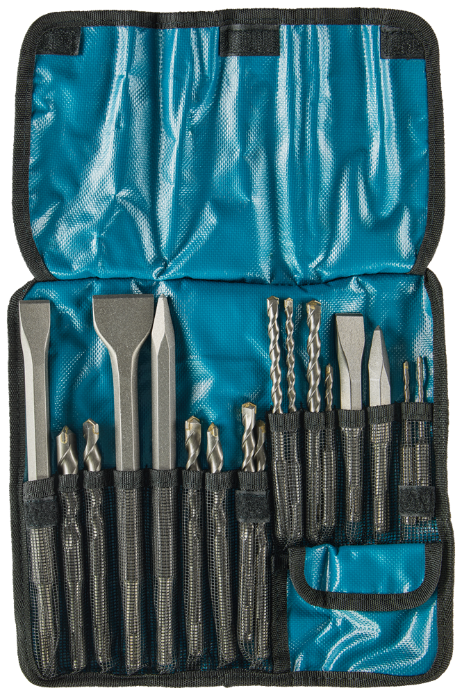 Makita Zubehör Bohrer- und Meißelset 17-teilig – D-53300 D-53300