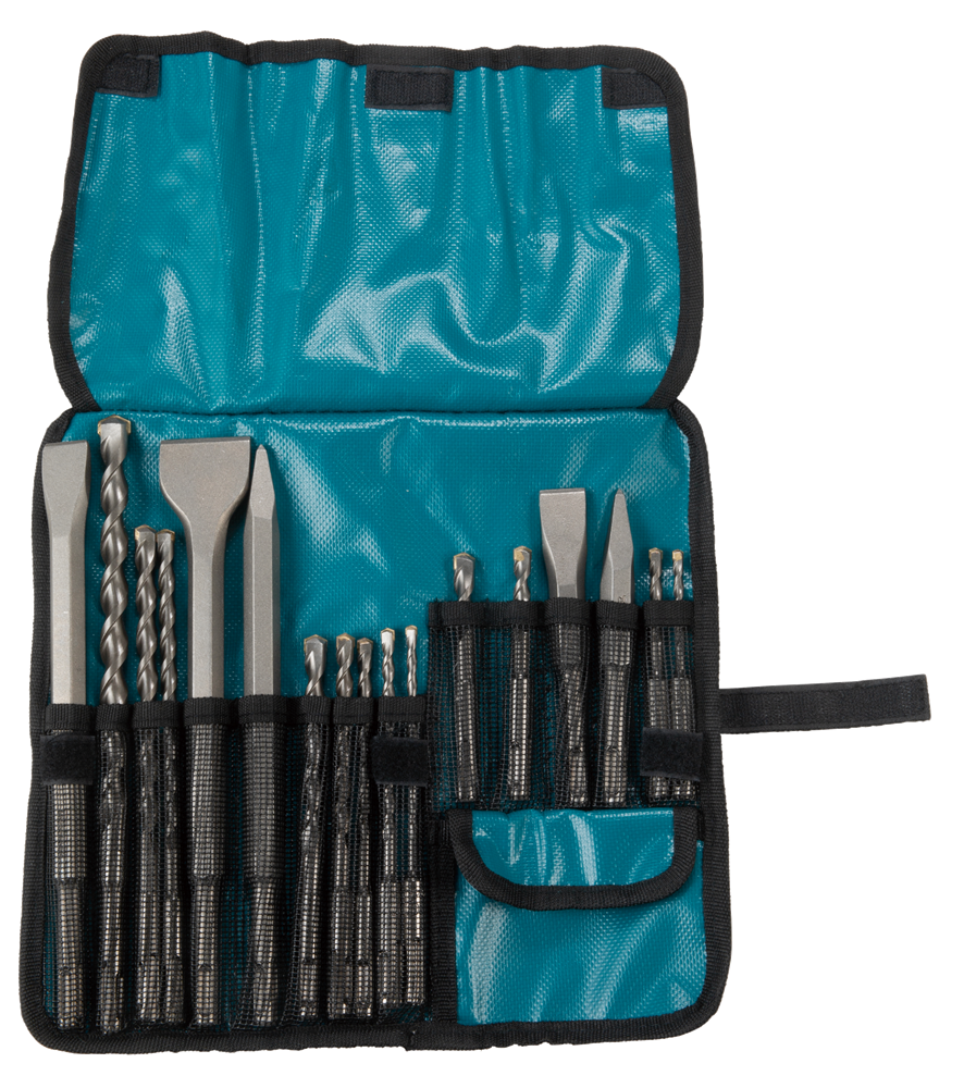 Makita Zubehör Bohrer- und Meißelset 17-teilig – D-53621 D-53621