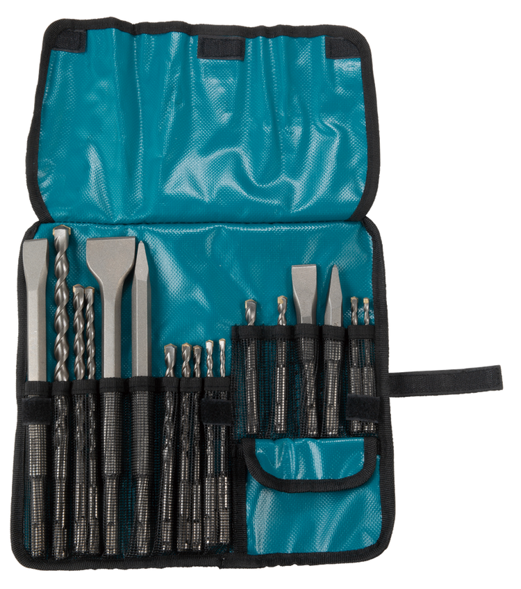 Makita Zubehör Bohrer- und Meißelset 17-teilig – D-53621 D-53621