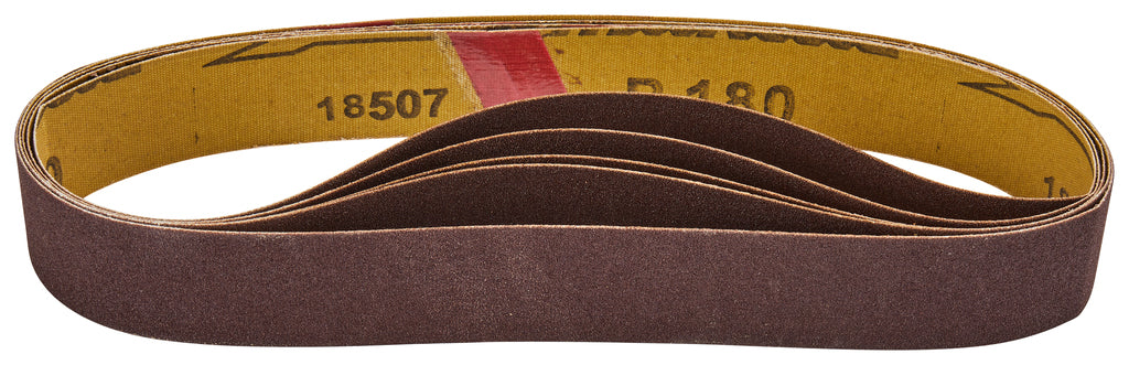 Makita-Zubehör d-67125 | Schleifband | 533x30mm | k180 rot | 5 Stück - d-67125