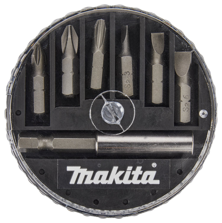 Makita d-73265 | Schraubendreher-Bit-Satz | 7-teiliger Bithalter