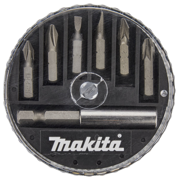 Makita d-73271 | Schraubendreher-Bit-Satz | 7-teiliger Bithalter