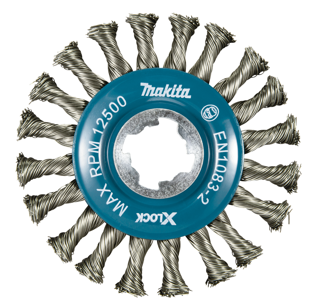 Makita Zubehör Rundbürste 115 mm X-Lock – D-73352 D-73352