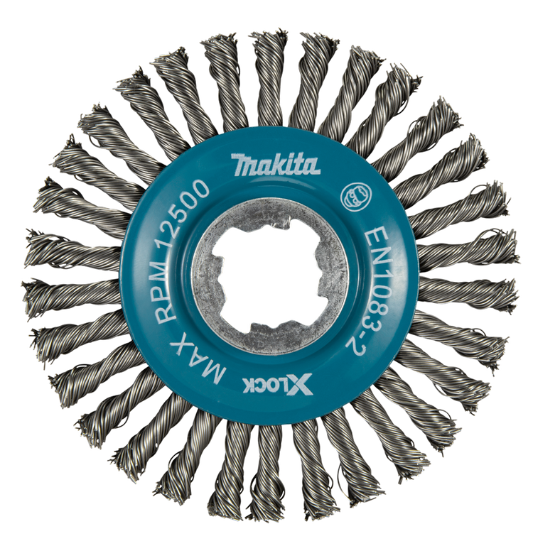 Makita Zubehör Rundbürste 115 mm X-Lock Stahl – D-73411 – D-73411