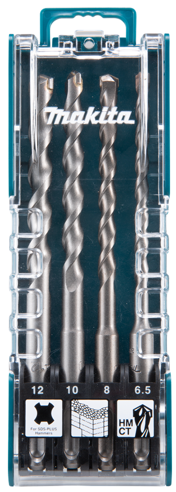 Makita Zubehör P2S: Betonbohrer-Set 4-teilig – D-74728 D-74728
