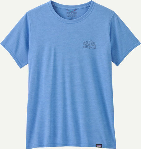 Patagonia Capilene cooles Damen-T-Shirt mit täglicher Grafik