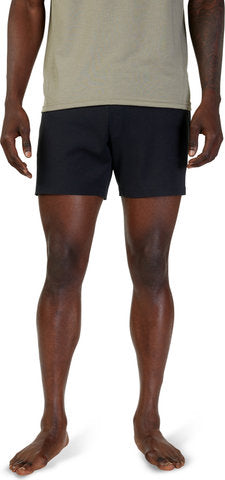 Fox-Fleece-Shorts mit hohem Bund