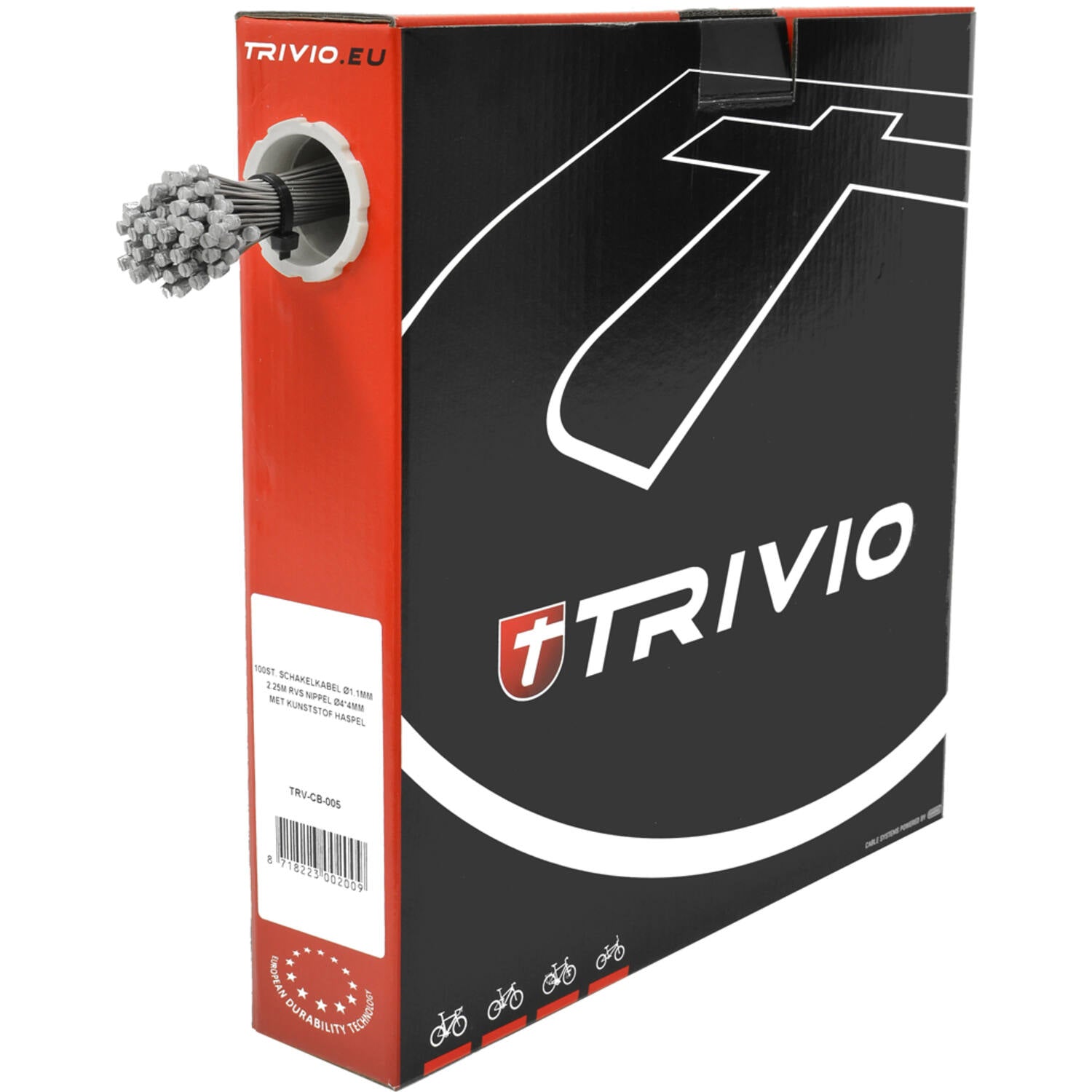 Trivio - Schaltinnenzug Edelstahl 1,1x2250mm - 100 Stk.