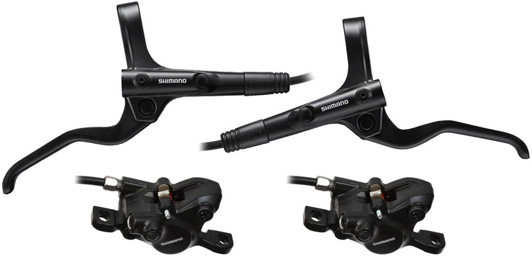 Shimano MT200 Hydraulischer Disketter Fetter + Heck 1000 1700 mm Schwarz