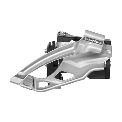 Umwerfer Sunrace Ms66 2X10 Dual Pull Silber
