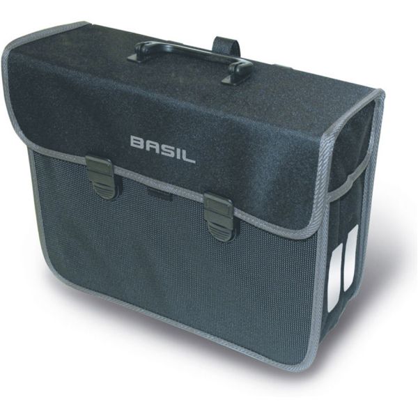 Basil Malaga Fahrradtasche Schwarz 13L