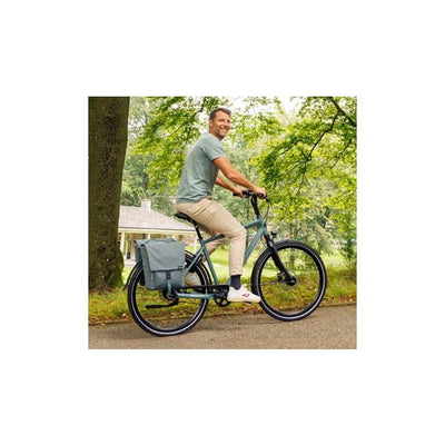 NEWLOOXS Neuer Doppel -Taschen -Tulum Wiederholung. 32l Rpet Grau Grün