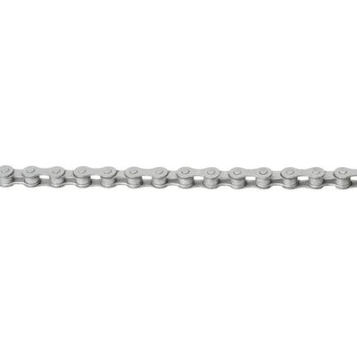 KMC -Stadsfiets feste Zahnradkette 112 Silvers Silber Silber