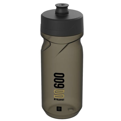 Polisport Bidon mit Schraubkappe S600 600 ml Restyle transparent schwarz schwarz