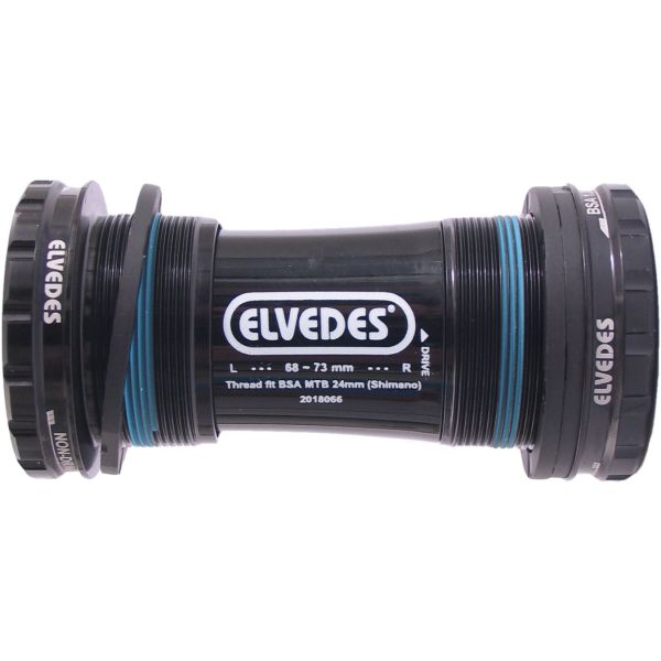 Tretlager Elvedes Shimano Mtb Atb 24Mm Schwarz